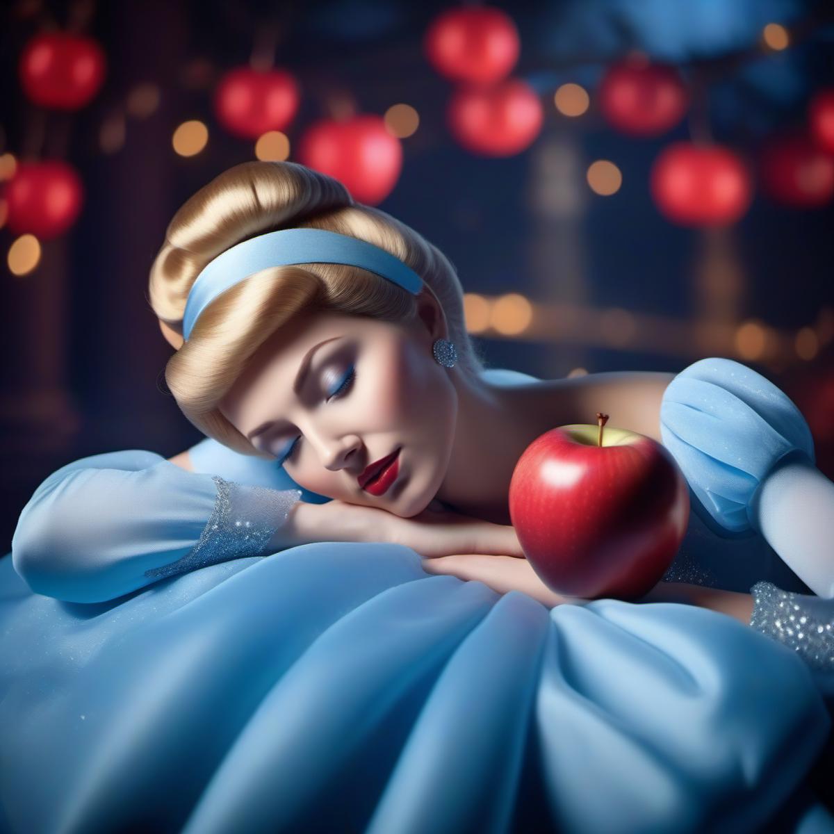 Cinderella - 1950 film and realistic - SDXL image by PhotobAIt