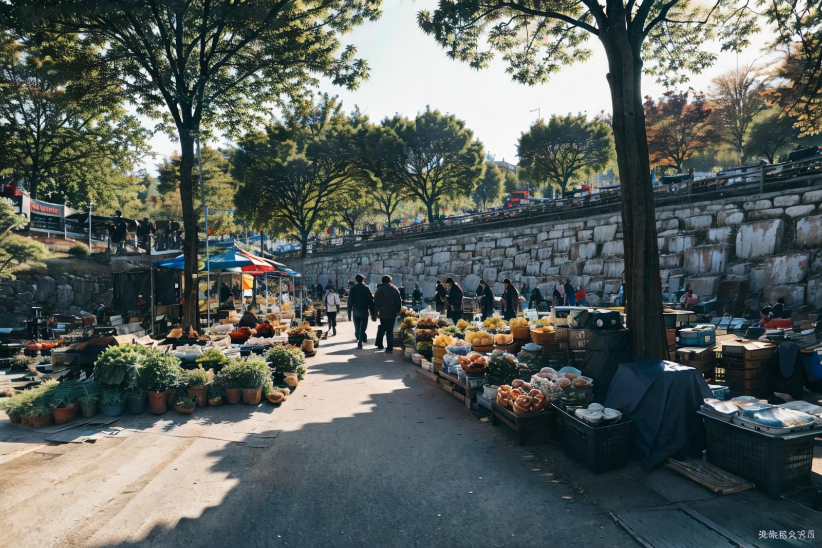 Shijing Morning Market image by ruanyi