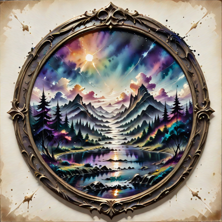 "Scenery in a round frame" (SDXL/Illustrious) Illustrious