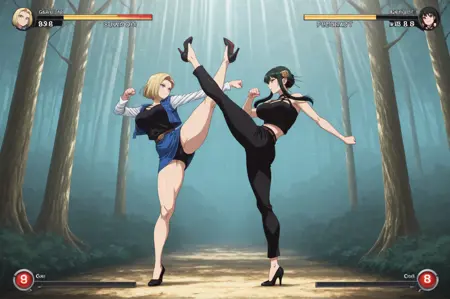 Fighting Game Gameplay - Concept - Illustrious