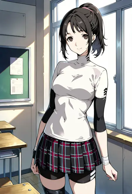 Shiho Suzui (3 Outfits) - Persona 5 [Illustrious]