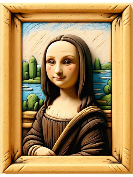 ais-crayz mona lisa <lora:Kids_Crayon_Style_SDXL:1>