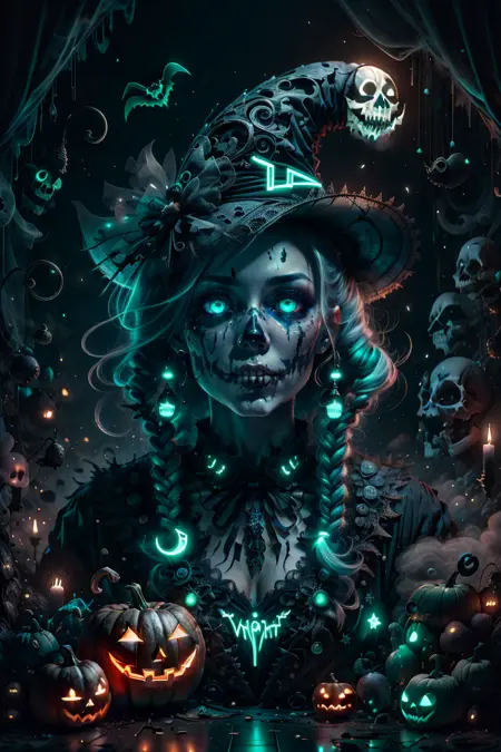 🟢👻Neon Phantom🟢👻 1.5 Lora