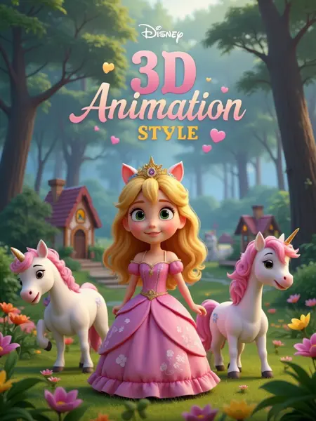 Flux 3D Animation Style LoRA