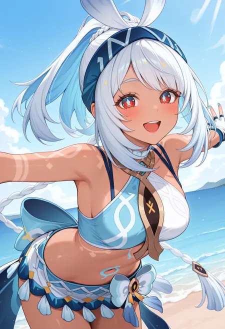 [IL v0.1] Mualani - Genshin Impact | ムアラニ 原神 (2 costumes)