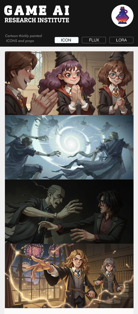 gmic style _F1 Harry Potter FLUX_1.0