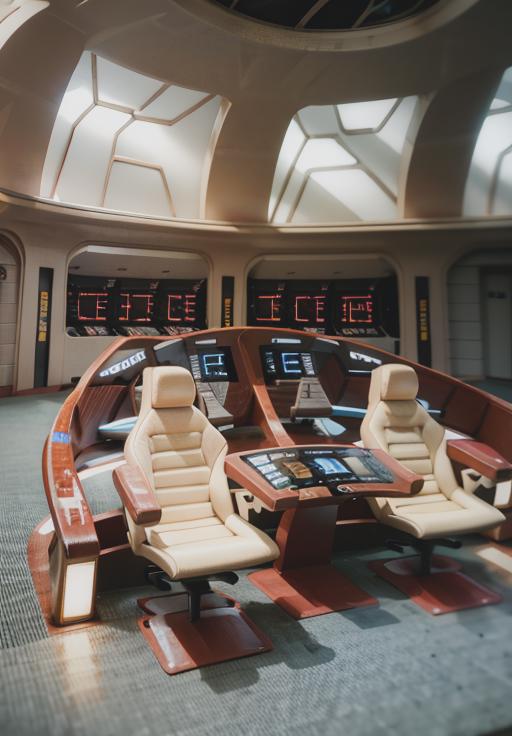 Star Trek - Bridge Galaxy Class image by AsaTyr