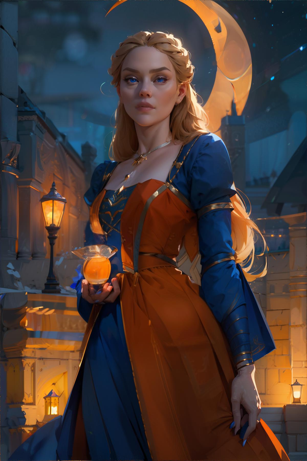 Renaissance Dress - by EDG image by bzlibby