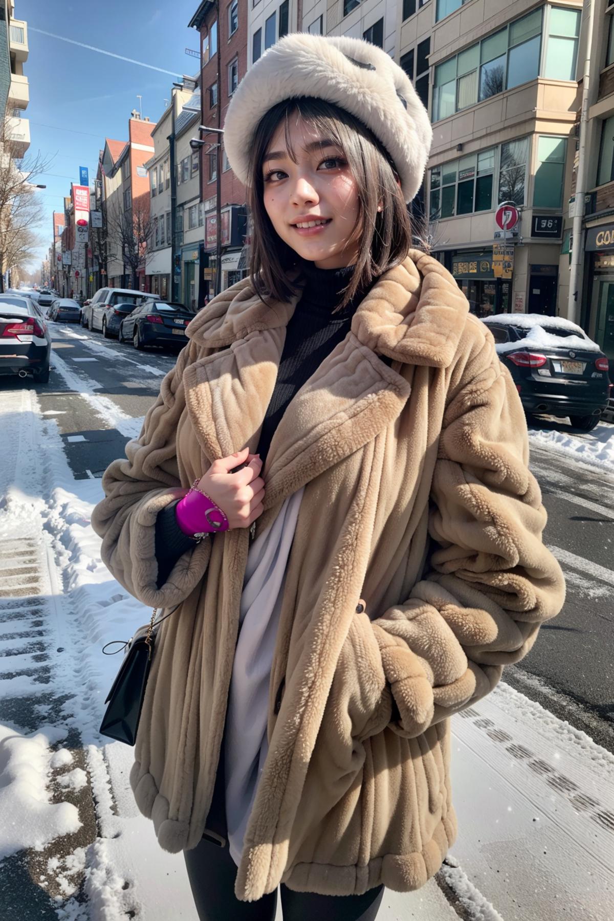 Vintage Mink Coat - Requested image by feetie
