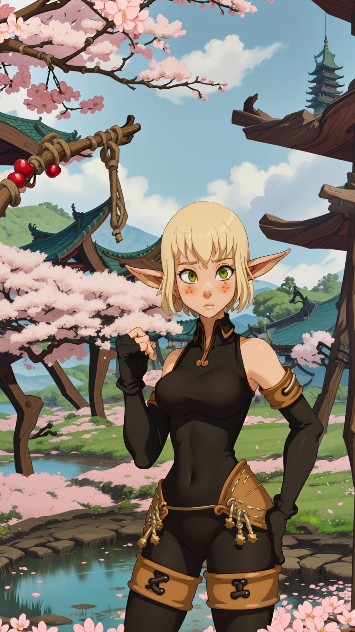 Evangelyne - Wakfu - Character LORA image by marusame