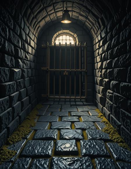 medieval dungeon prison cell illustrious v1.0