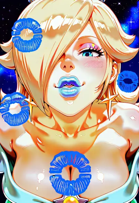 Lipstick Marks on Screen / PoV Kiss / Oral Invitation: Concept LoRA