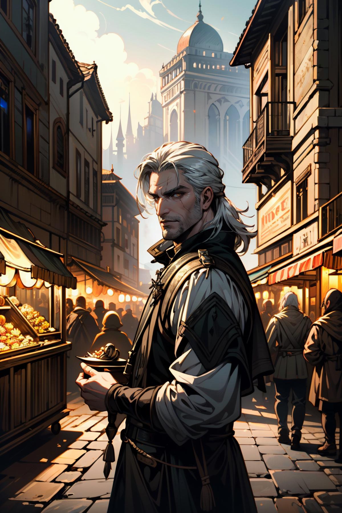 Geralt from The Witcher 3 image by BloodRedKittie