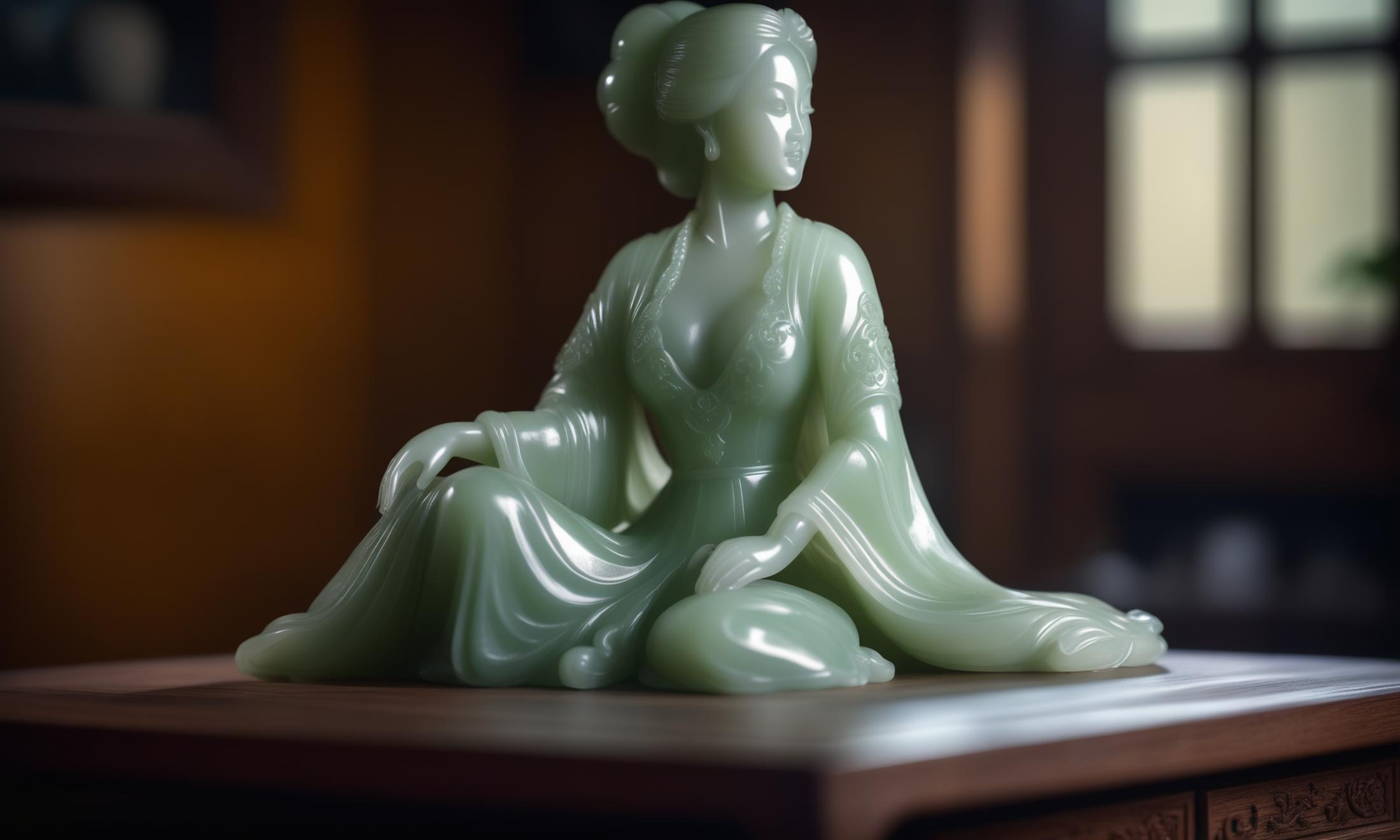 XL Realistic jade carving art style image by comingdemon