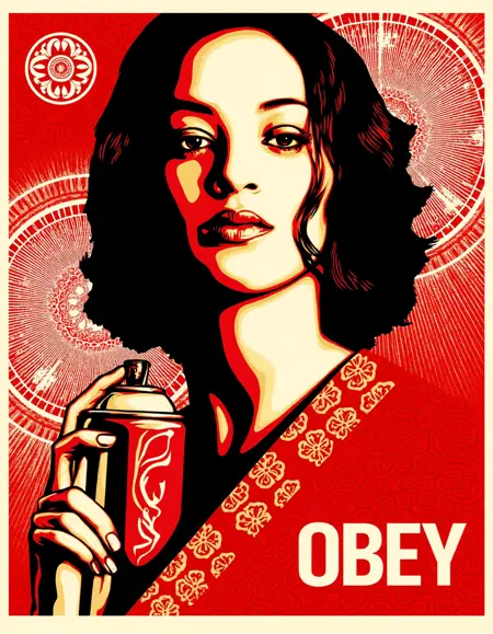 Political Posters - Shepard Fairey Style