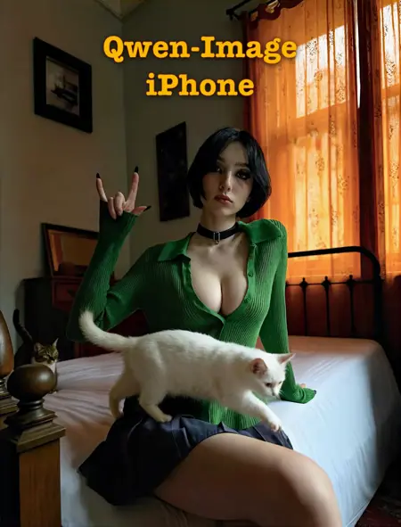 iPhone 1.1 X Qwen-Image