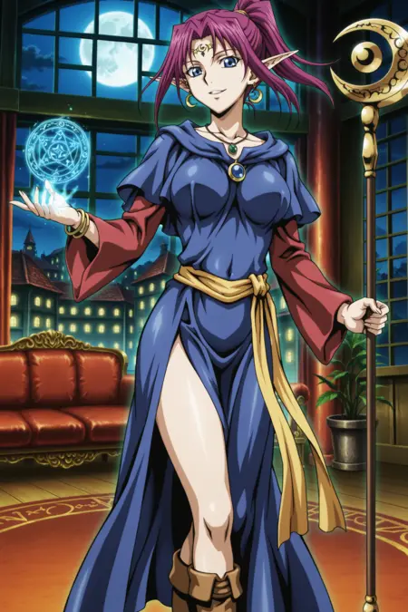 [YUGIOH] [Yu-Gi-Oh!] [Duel Card Character] [Magician Of Faith] [聖なる魔術師] [Illustrious] [IL]