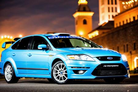 MONDEO4 masterpiece,best quality,official art,extremely detailed CG unity 8k wallpaper,illustration, ((TUNED RALLY car)), bright, sports car, vehicle focus, road, ((need for speed)),((NFS)), moving, wet, (((NIGHT))),neon lights,drift,   <lora:MONDEO4:.8>