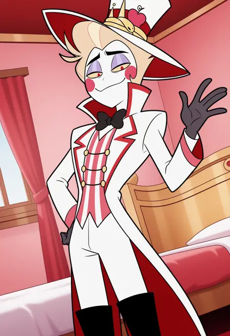 Lucifer Morningstar | Hazbin Hotel LoRA Commission (Illustrious Edition)