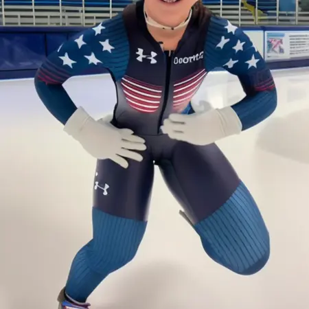 Speed skating bodysuit