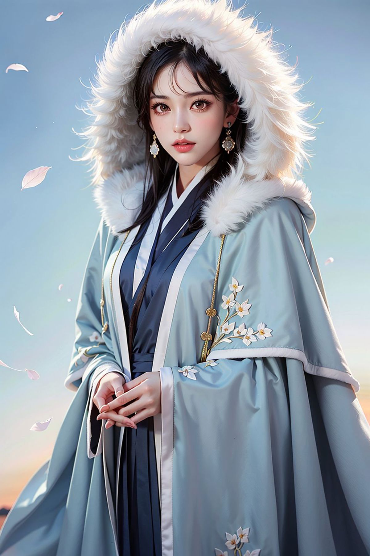 Winter Hanfu - Clothing LoRA image by ylnnn