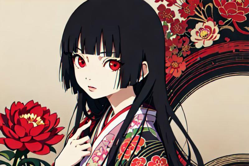 Hell Girl 地獄少女 Enma Ai 阎魔爱 Lora image by Aadaz713