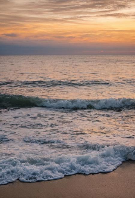 啎䥃佄䔀. Position yourself to take advantage of the soft, diffused light of the twilight sky as it illuminates the ocean,