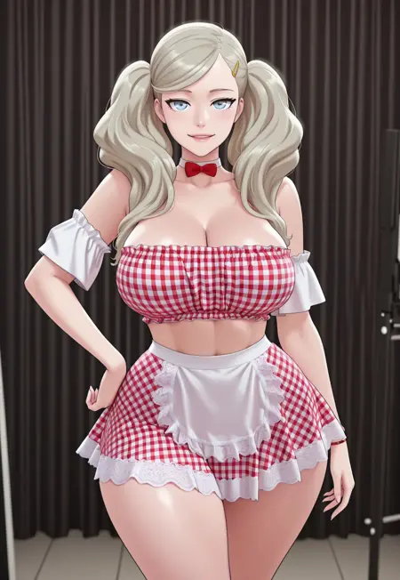 Plaid maid outfit v2 (read description)
