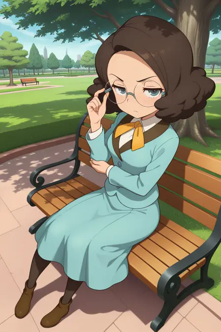 Emiliana Perfetti ジェラルディン・ロイヤー (Geraldine Royer) // Illustrious/Pony Character LoRA // Layton's Mystery Journey レイトン ミステリージャーニー