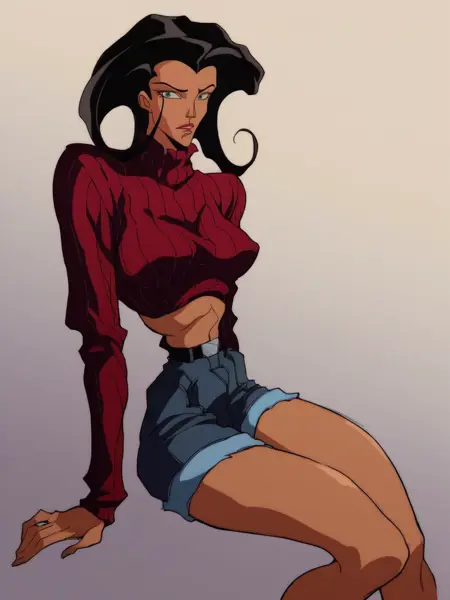 Peter Chung (Æon Flux) Style LoRA [Pony]