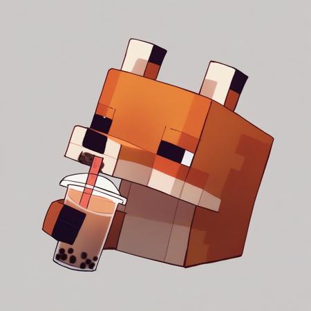 Minecraft Fox Pony Diffusion v6 XL
