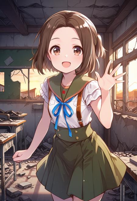Kei Shidou / School Live! (Gakkou Gurashi)　SDXL LoRA [illustrious] v1.0