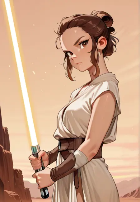 Rey "Skywalker" - Star Wars Illustrious