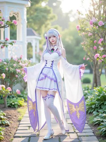 [Flux.1 D][Realistic] <Re:Zero> Cosplay costume collection |《Re:从零开始的异世界生活》cos服装集合