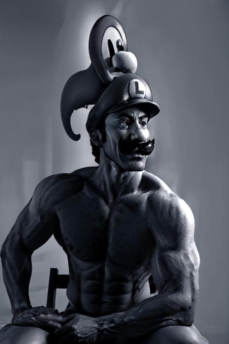 Gigachad Luigi, Luigi