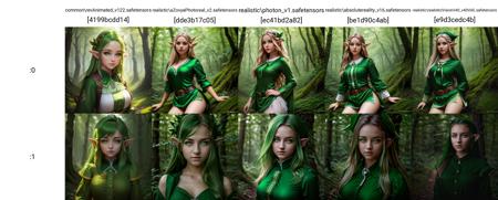 (clouse-up:1.4), portrait of pretty elf girl , RAW photo, wearing green clothes, on fantasy forest background, (green eyes:1), (masterpiece), (best quality), <lyco:am_magic:0>