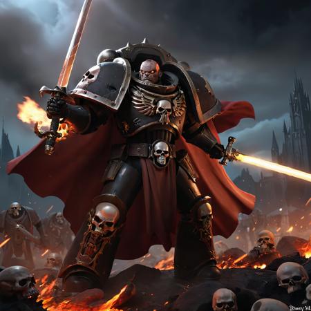 Space Marine v2 (Primaris Marines)- SDXL - Lora v1.0