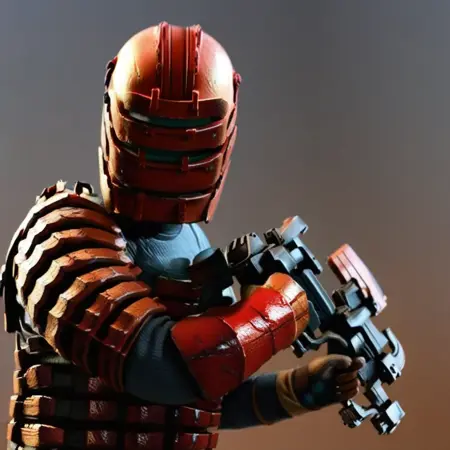 isaac clarke with helmet by Styx