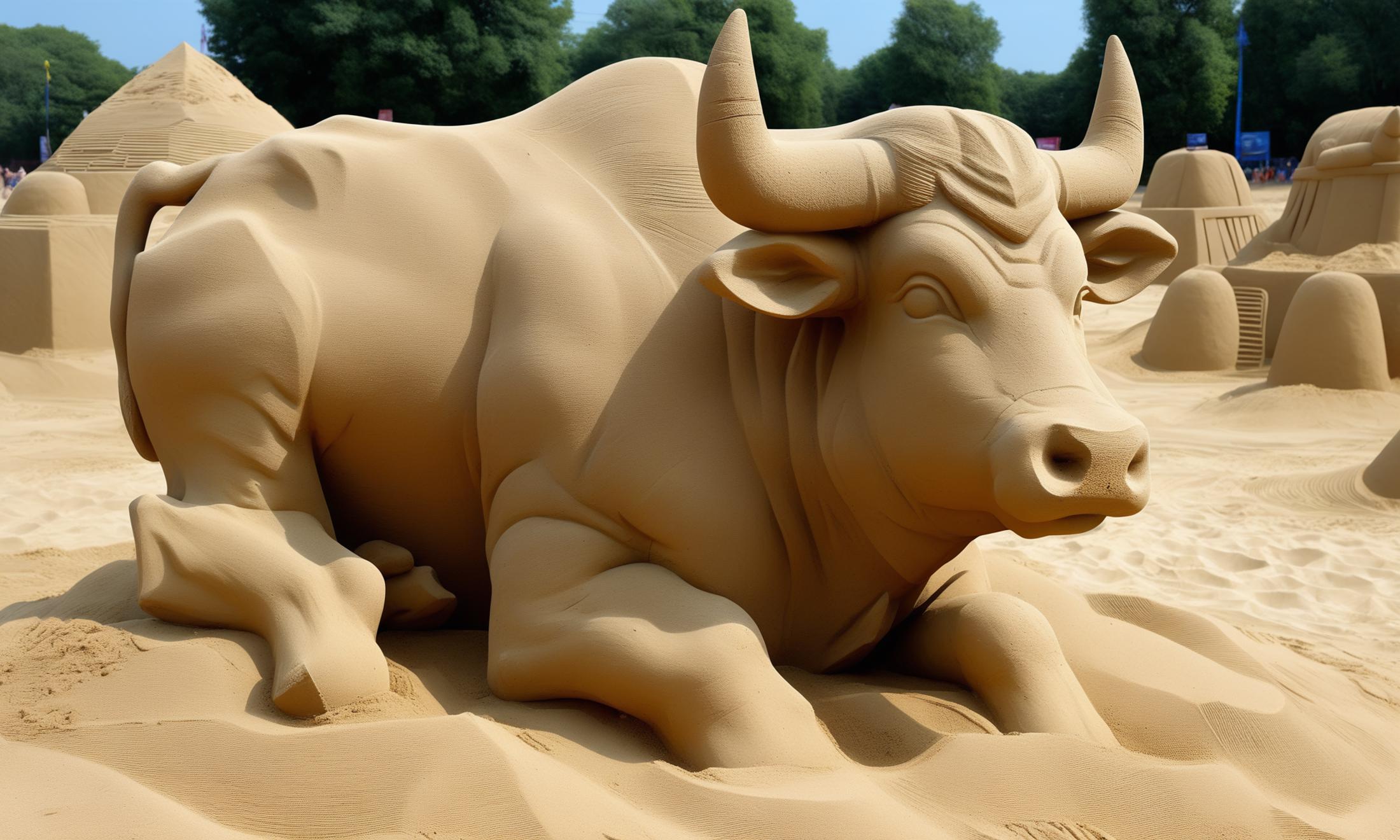 XL Realistic sand sculpture art style image by comingdemon