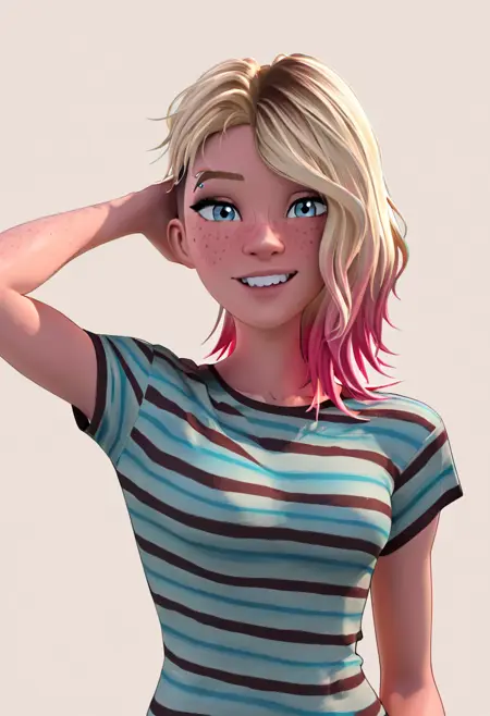 Gwen Stacy - Spiderverse (IllustriousXL)