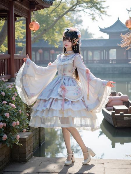 [Flux.1 D][Realistic] Chinese element clothing | 国风元素服饰 Style 2