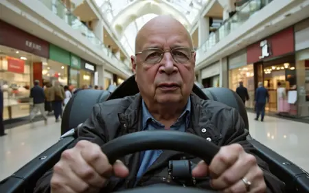 Klaus Schwab - Hunyuan video LoRA v2.5