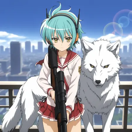 Reki (蕾姬) | Aria the Scarlet Ammo (绯弹的亚里亚) | NoobAI