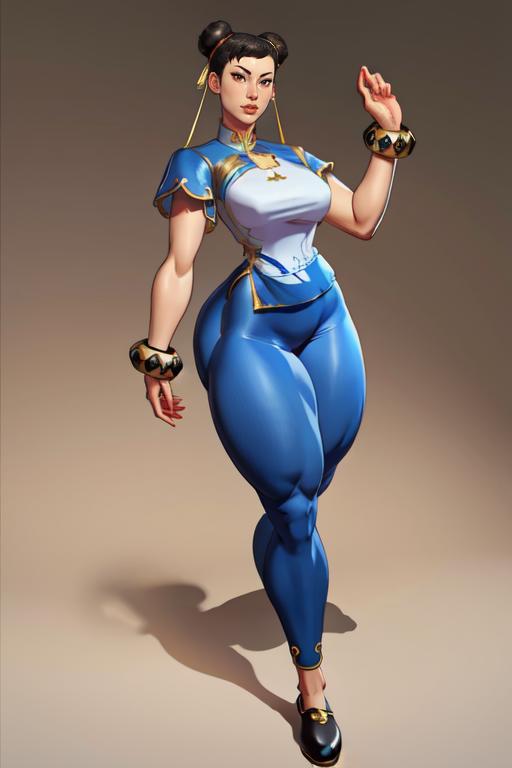 Chun li (3D/ Versions) image by Marlosart