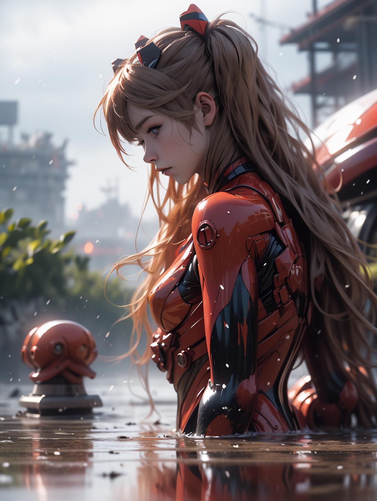 绪儿-明日香 Asuka Langley Soryu image by nuaion