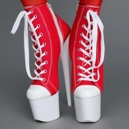 Pleaser flamingo-800sk red