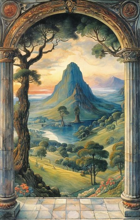 style of Evelyn De Morgan