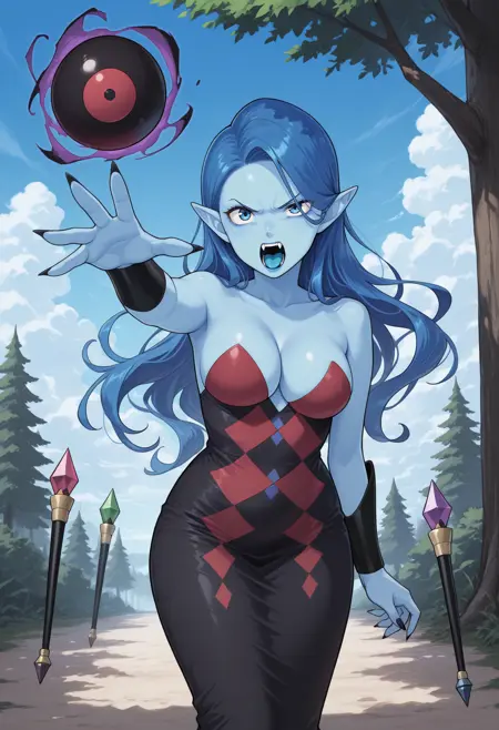 Witch Lady / ウィッチレディ (Dragon Quest VIII) [IllustriousXL]