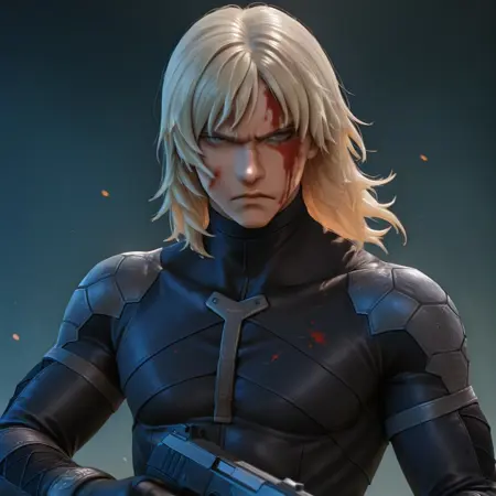 Raiden (Metal Gear Solid 2) - by gisa