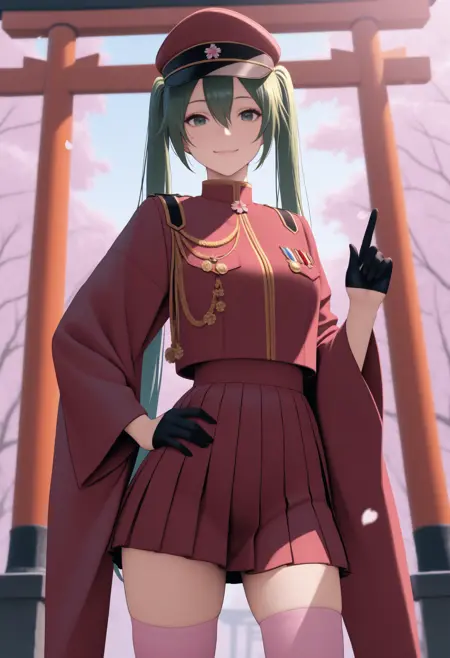 [NoobAI-XL EPS v1.1] "Senbonzakura" Miku | Vocaloid